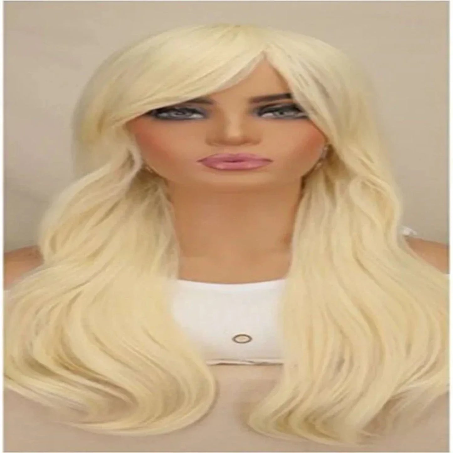 Model showcasing sleek appearance with natural shine, tangle-free maintenance, elegant look